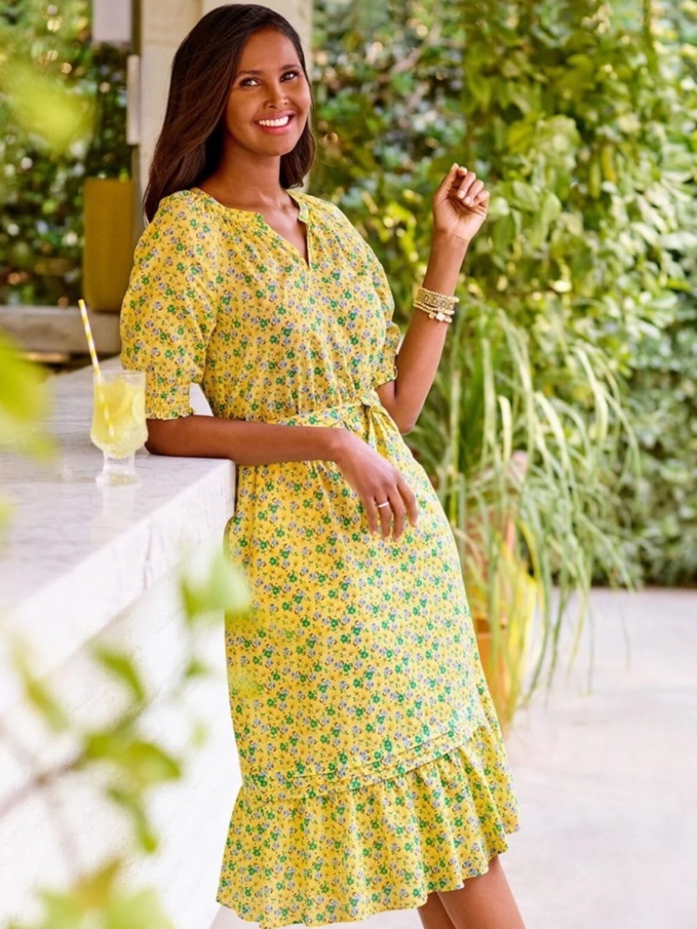 Talbots Floral Dress